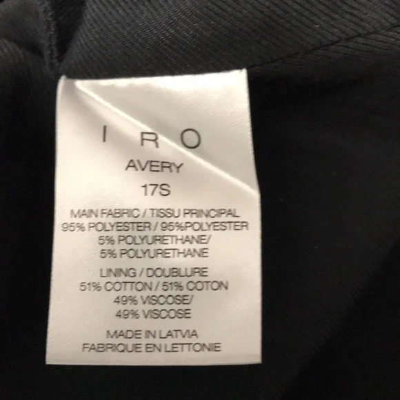 IRO Avery Black Skirt - Picture 6 of 7